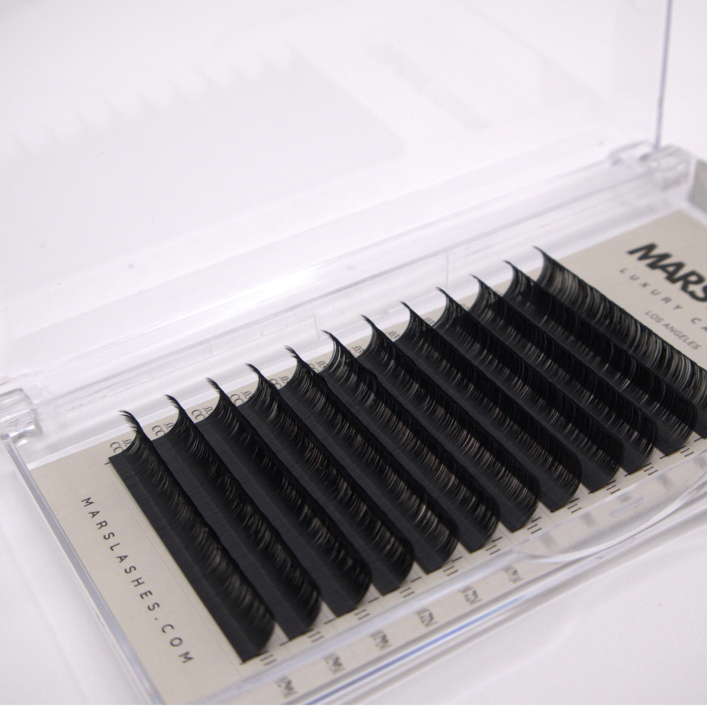 Cashmere Lash Tray - Single Lengths