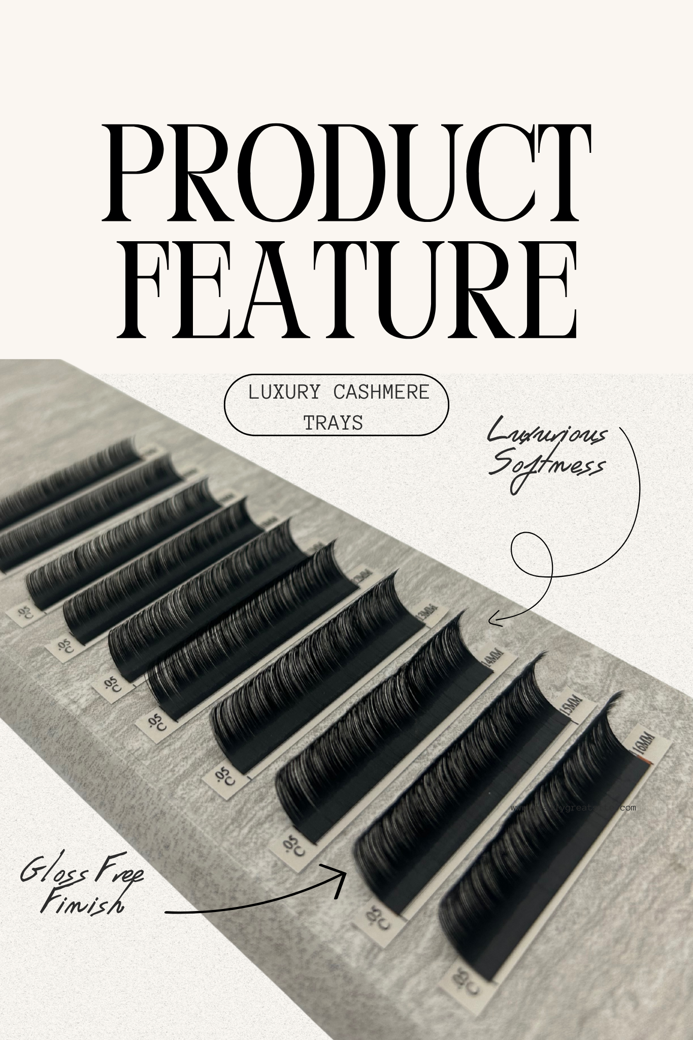 Cashmere Lash Tray Mixed Lengths